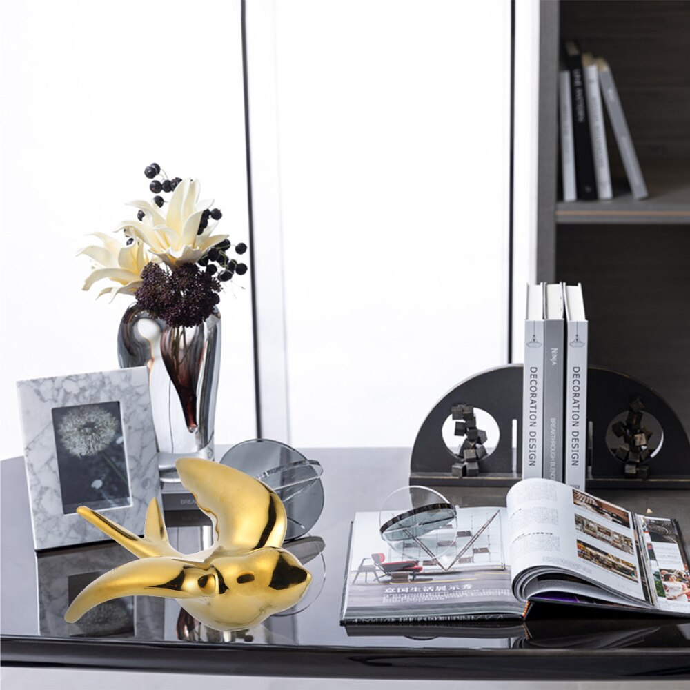 Keramische Vogel Wanddekoration Hellgrün - Hängendes Ornament Für Wohnzimmer