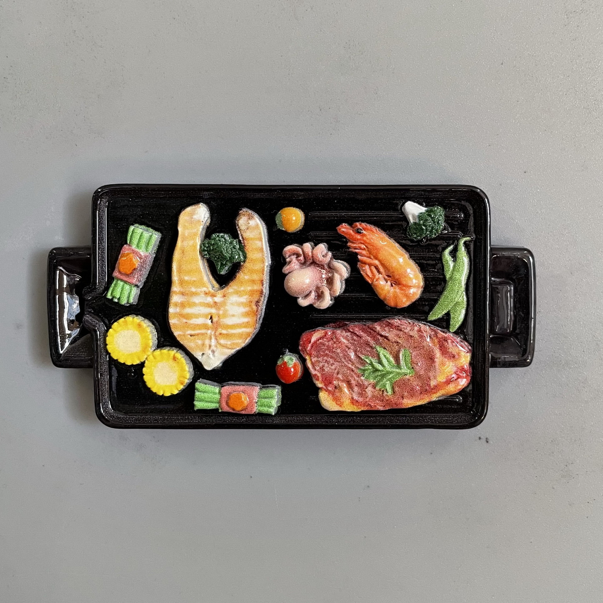 Voedsel koelkast magneet magneet schoolbord whiteboard sticker foto bericht magneet magnetische sticker notities vaste decoratie: Rood