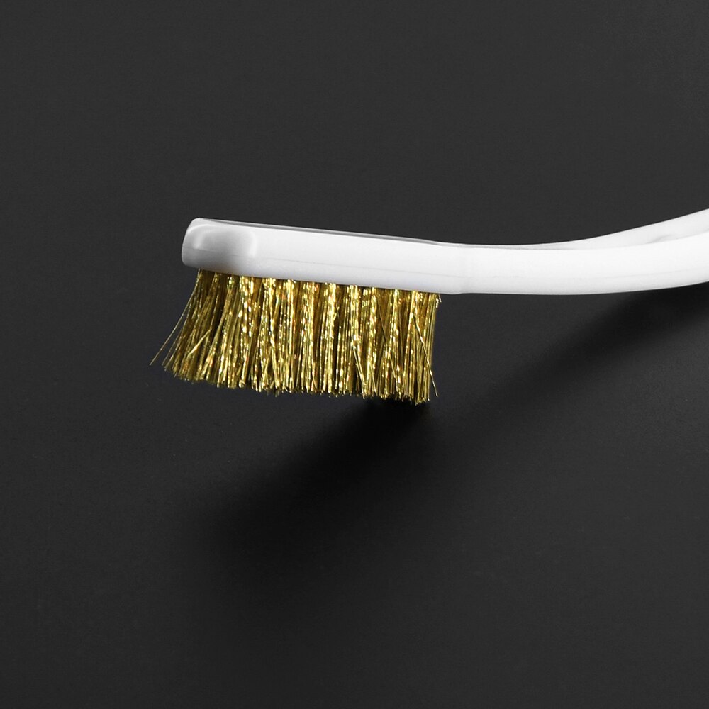 3D Printer Cleaner Tool Copper Wire Toothbrush Copper Brush Handle For Nozzle Block Hotend Cleaning Bed Cleaning Parts
