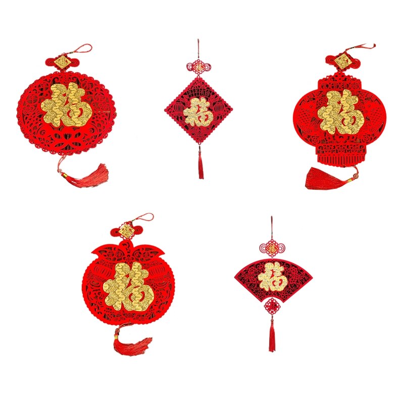 Novelty Year Accessories Chinese Knot Hanging Craft Ornaments Traditional Oriental Handcraft Festival Supplies