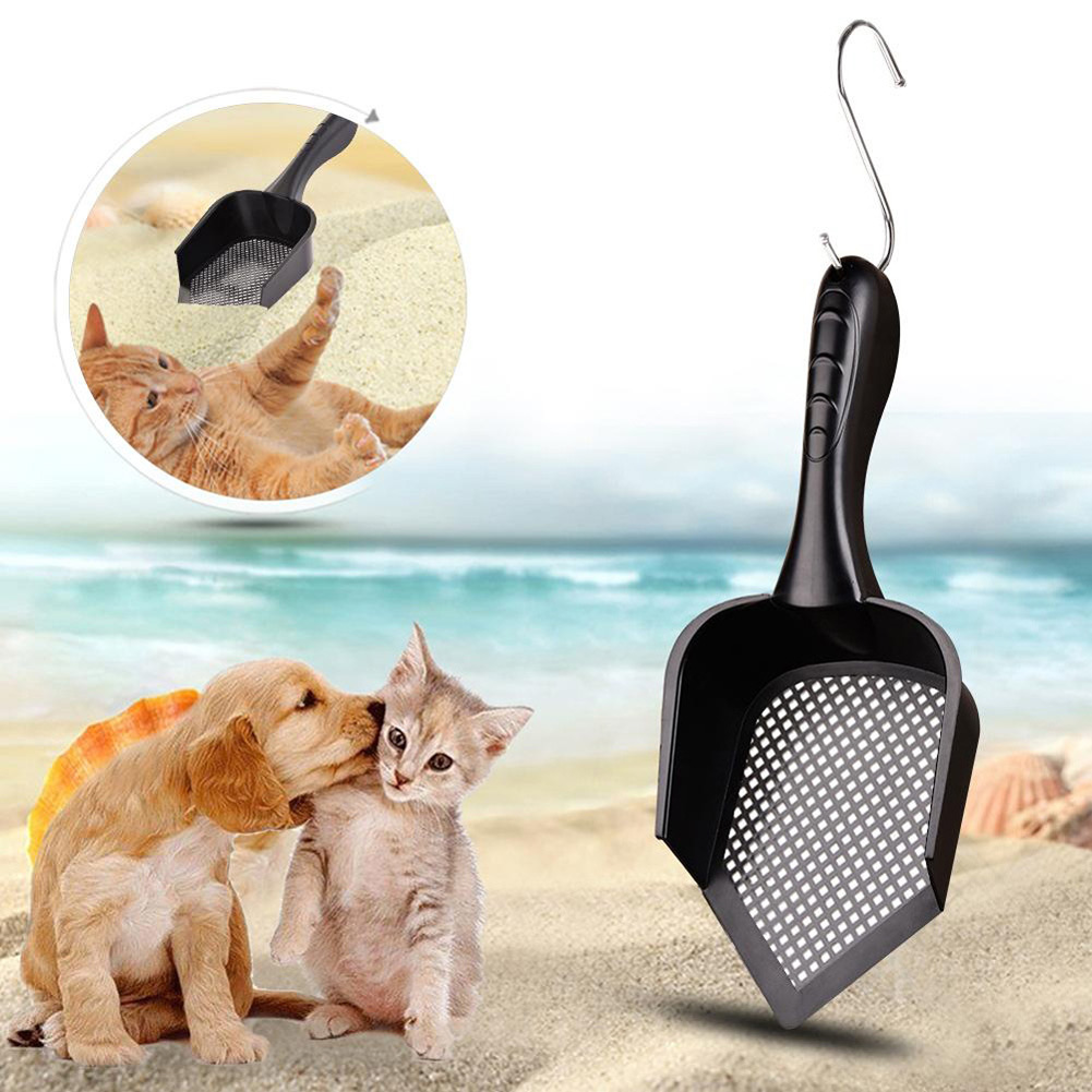 Kattenbakvulling Scoop Plastic Kak Schop Met Opknoping Gat Huisdieren Benodigdheden Voor Huisdieren Kat DNJ998