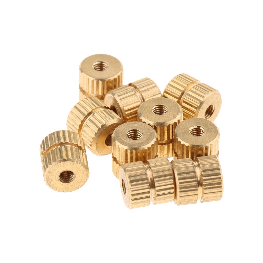 Set of 10pcs Tenor Horn Key Button Piston Value Cap Screws Musical Parts