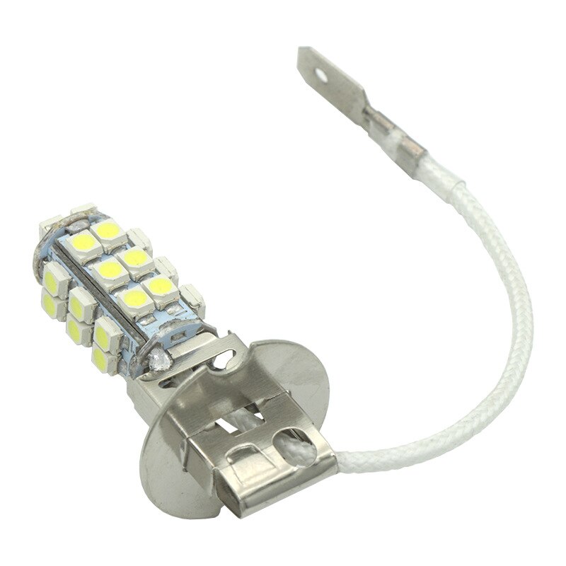 Auto Led Mistlamp H1 H3 1210 28smd 3528 Anti Fog Lamp Koplamp Rijden Lamp Auto Accessoires 12V Led licht