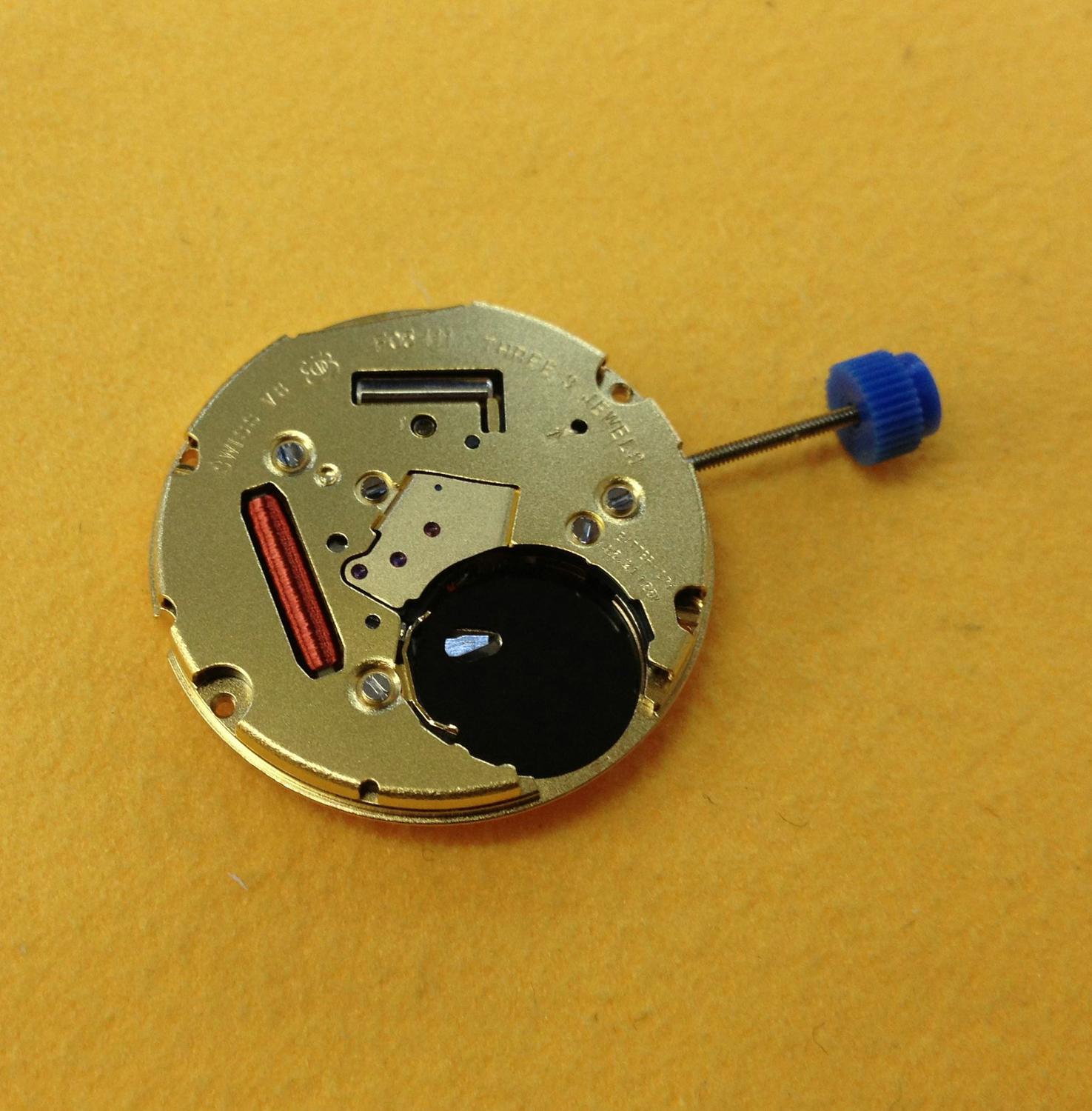 Watch accessories original Swiss ETA F05.111 movement three needle quartz movement does not contain batteries