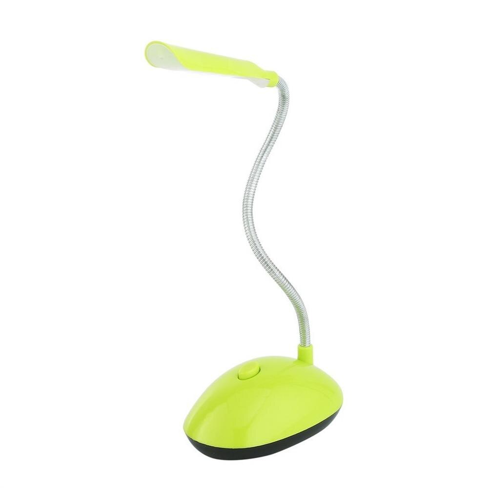 Fexiable FÜHRTE Schreibtisch Licht AAA Batterie Betrieben Buch Lesen Lampe Grün/Blau PY-X7188: Grün
