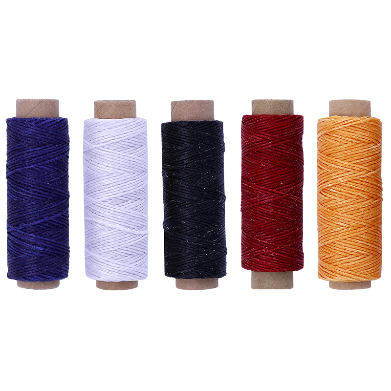 5/pz 150D/0.8mm/30m filo cerato filo per cucire in pelle cucitura a mano filo per cera in pelle filo per cucire a mano in pelle: genere 3