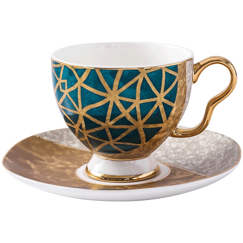 Luxury Porcelain Espresso Coffee Cup Set Mug Coffee Cup Ceramic Eco Art Friendly Mate Cup Travel Tazas De Cafe Porcelain BJ50BD