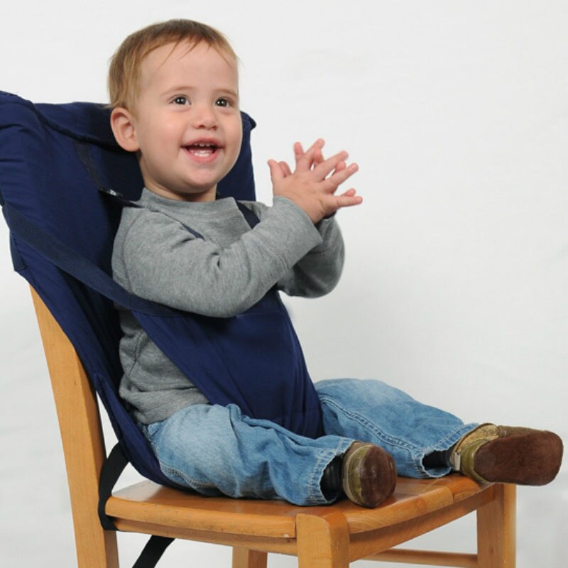 Stolebetræk sæde sikkerhedssele fodring høj stol baby bærbar sæde spædbarn rejse foldbar vaskbare spædbørn spisestue spisestue  er772