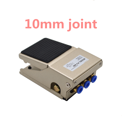 Pneumatic Switch Foot Valve 4F210-08 Foot Pedal Switch Plate FV420 Cylinder Ventilation Reversing Valve 320 Cylinder Controller: black