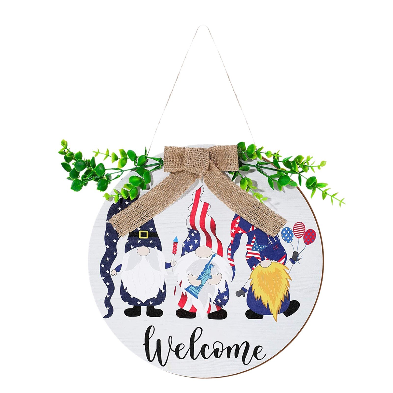 Signe de bienvenue pour porte de printemps en bois, Mini couronne de fleurs d'hortensia rose, décoration de maison, couronnes d'automne: P