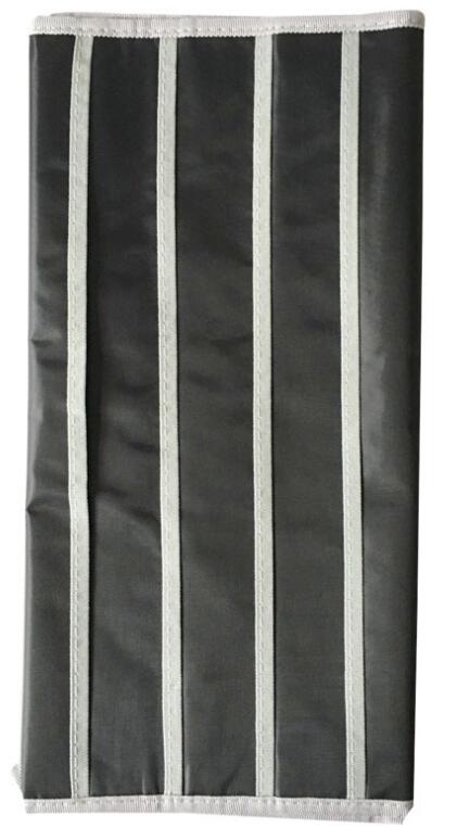 Bolsa colgante multifuncional para escritorio de estudiante, organizador de libros para aprendizaje, papelería creativa: Negro