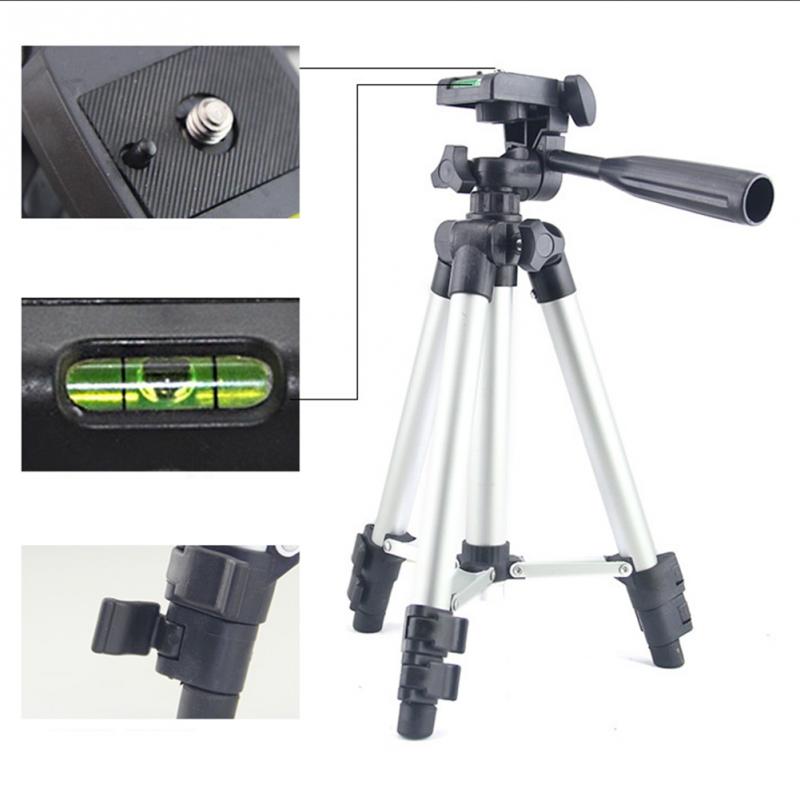 Draagbare Extensible Universele Nacht Vissen Licht Statief Camera Houder Statief Statief Camera met Level-Meter