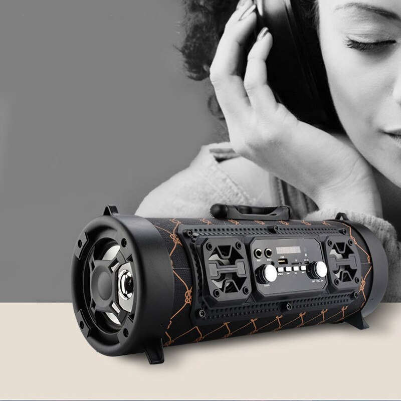 Hifi 15W Grote Power Draadloze Bluetooth Speaker shock bass tv soundbar Draagbare subwoofer sound box Hip hop boombox voor PC telefoon