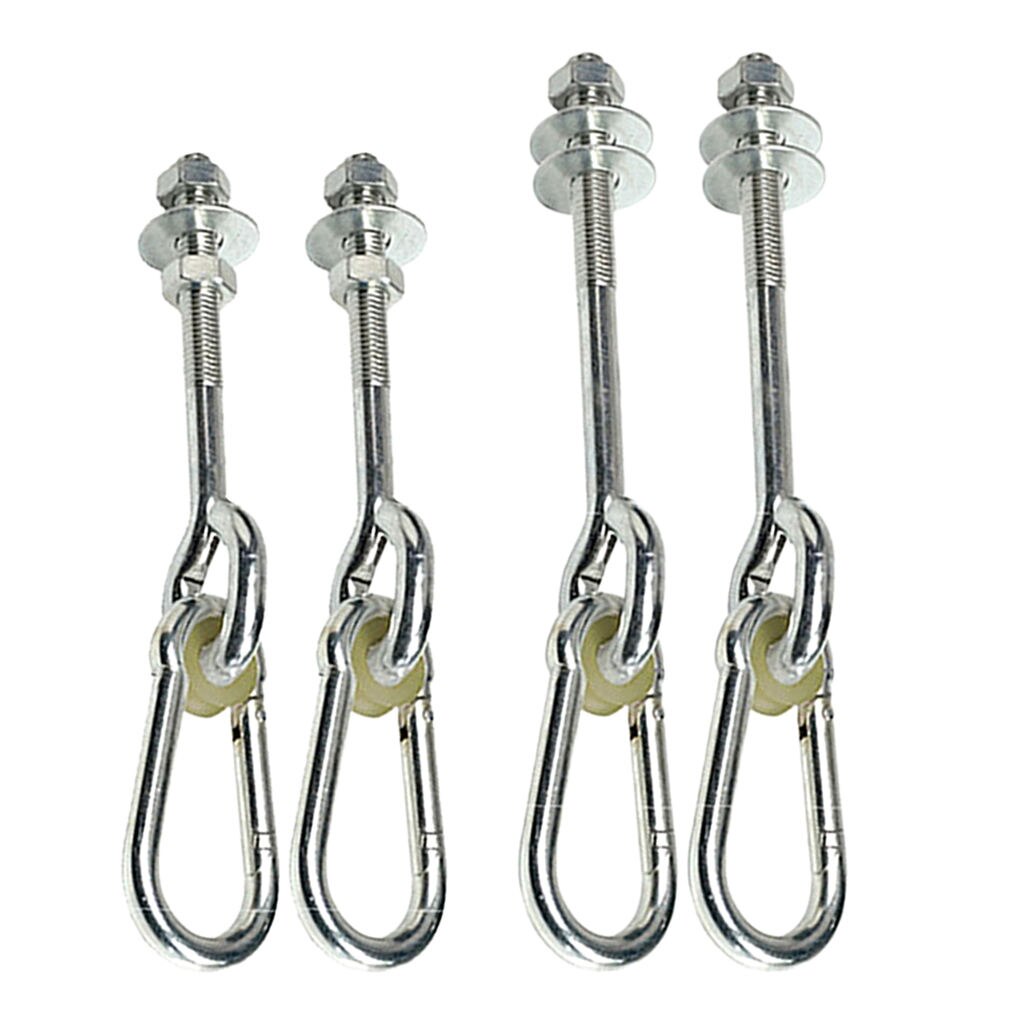 Swing Thread Hook Game Yoga Sets Ceiling Mount Lock Safety Seat