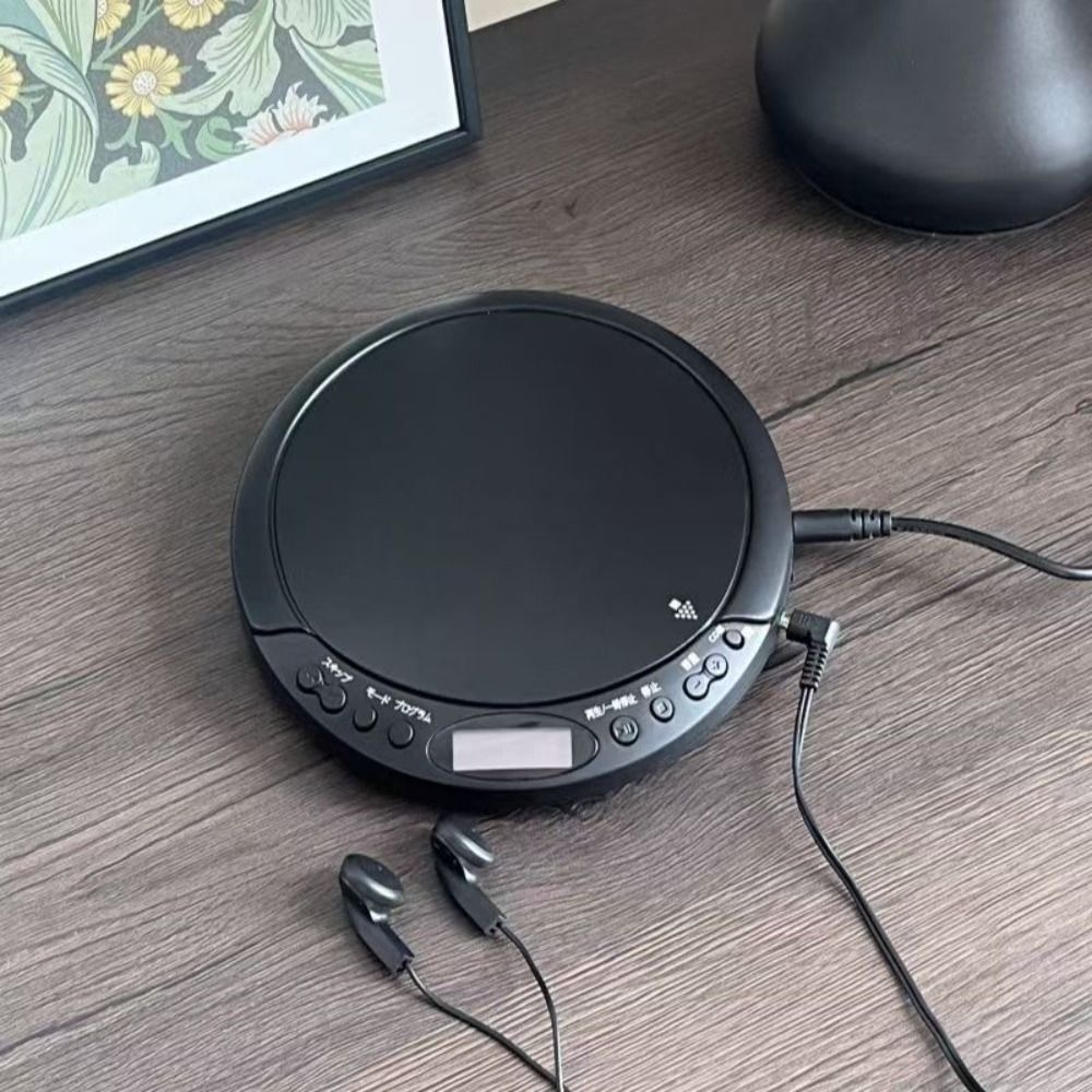 LCD Screen Display Portable CD Player USB Port Looping Function Bluetooth Player Sound Stereo Player