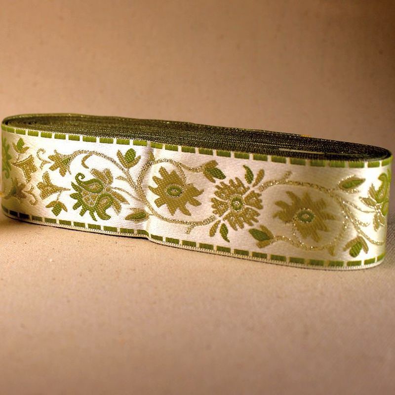 5 Yards Ethnic Jacquard Webbing Embroidery Ribbons for Garment Home Furniture Shoes Decoration Webbing for Diy Sewing Materials