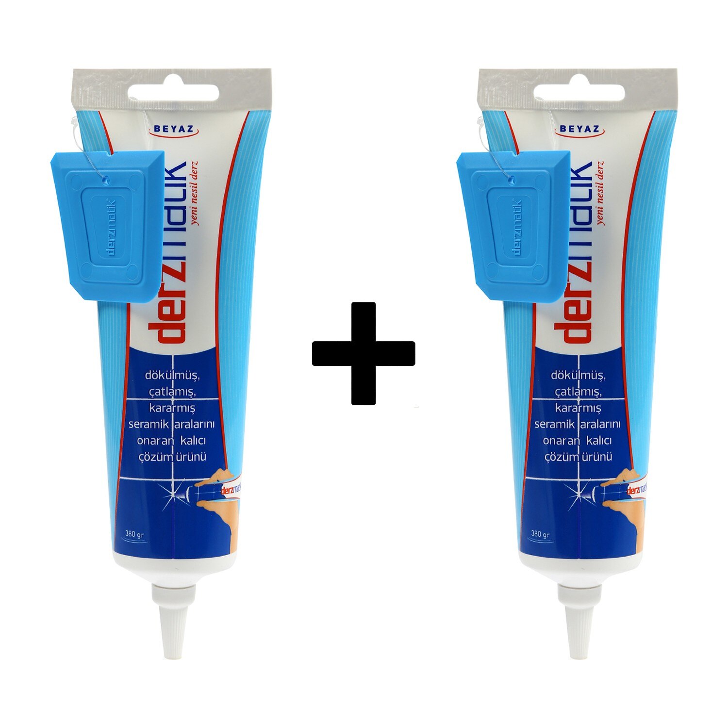 White Ready to Use Tile Grout for Fill The Wall Foor Ceramic Waterproof Mouldproof Gap Filling Agent Sealant Home Construction: 2PC (700gr)