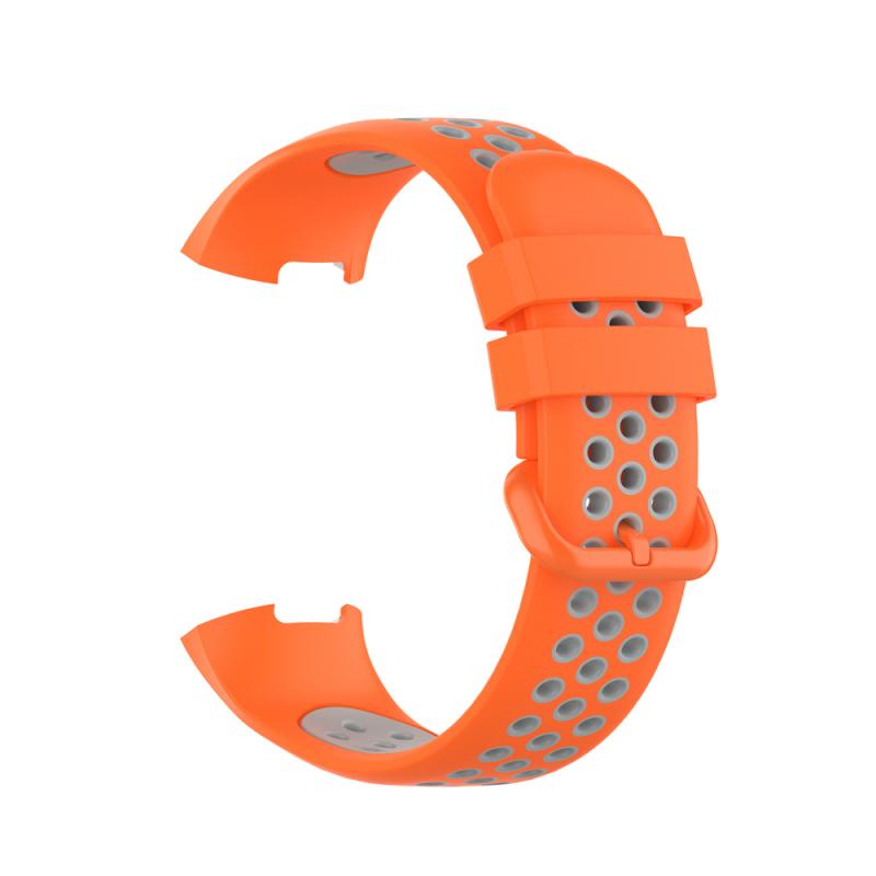 SDual-color Silicone Strap For Fitbit Charge 4/3 SE Smart Watch Band Smart Bracelet Fitbit Charge4/3 Wristband For Women Men: 02