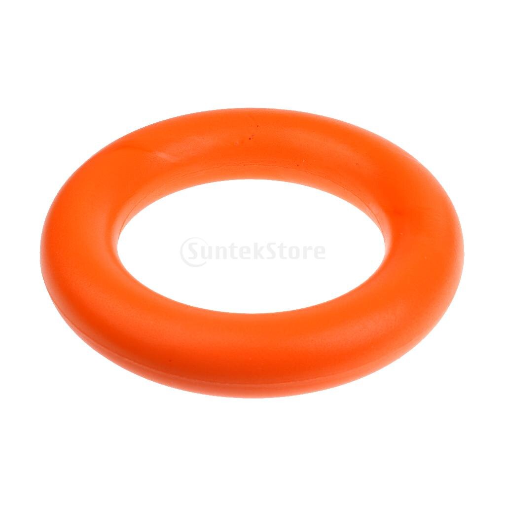 Rubber Emergency Floating Ring Buoy Bracelet Buckle Orange for Life Saving Rope Water Rescue Swimming Diving Boating Fishing