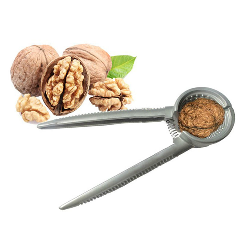 Valnøtt pecan hasselnøtt hassel filbert nøtt kjøkken nøtteknekker sheller klips verktøy klemme sprekk mandel tang kjeks
