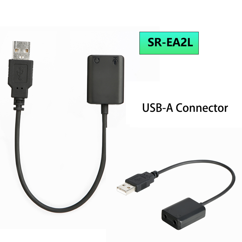 Saramonic SR-EA2 Audio Adapter Met Lightning Type-C Usb Connector Voor Smartphone Pc Iphone Computers 3.5Mm Trs/trrs Microfoon: green