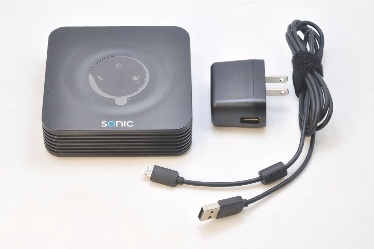 Gebruikt Sonic Grandstream HT801 Voip Single-Port Analoge Telefoon Adapter