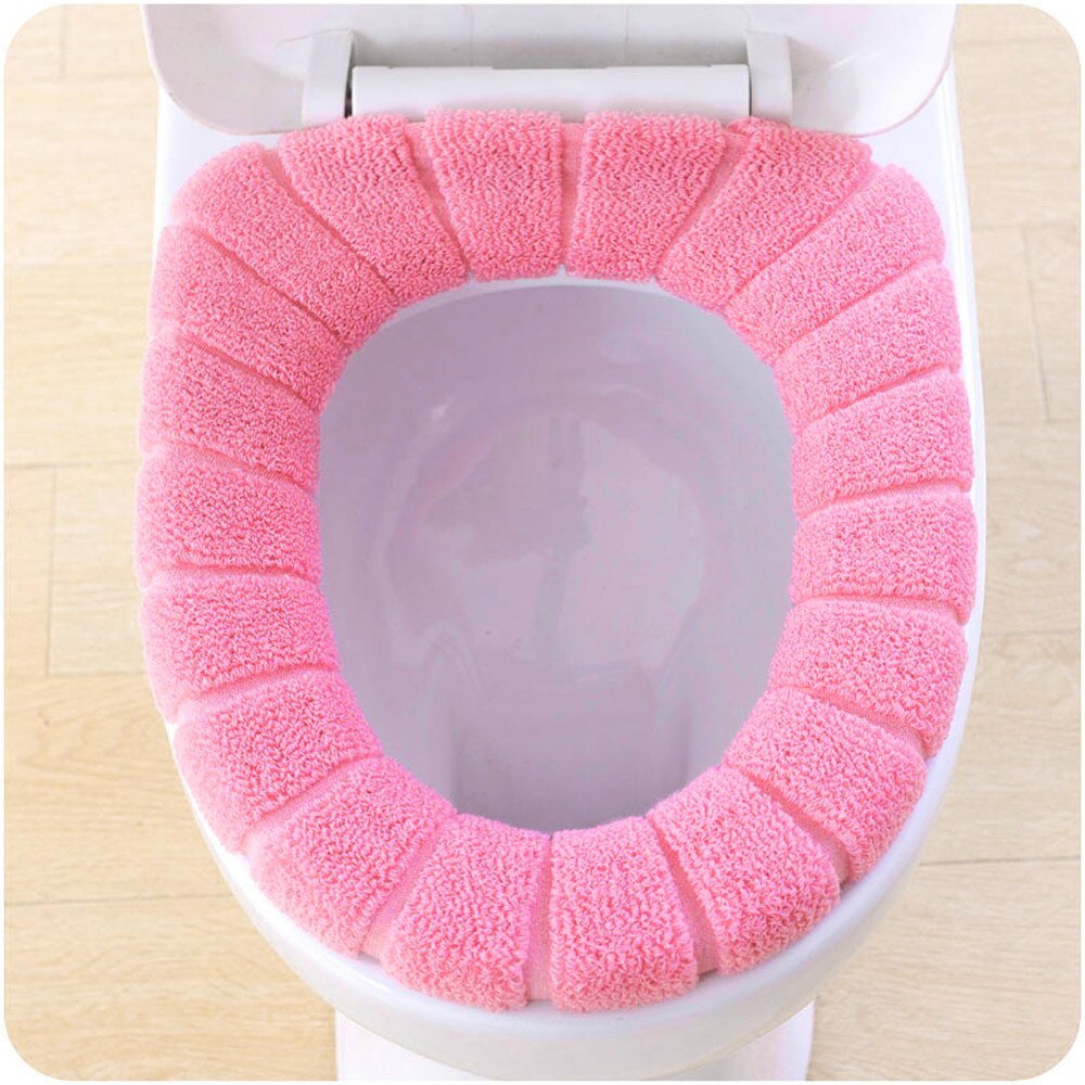 Badkamer Toilet Seat Closestool Wasbare Soft Warm Toilet Seat Cover Pluche Toiletbril Leuke Wc Zitkussen Badmat Nl Wc mat