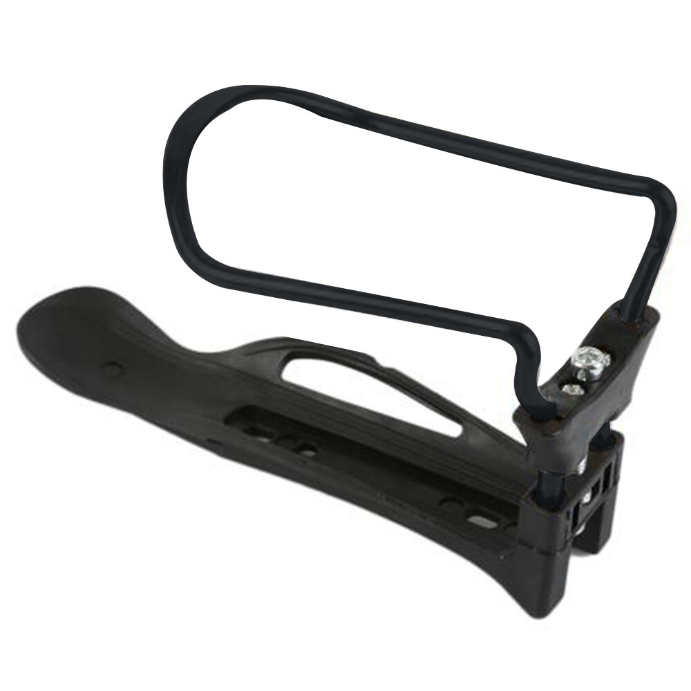 Soporte de botella de agua de aleación de aluminio bicicleta ciclismo botella para agua y bebidas soporte para bicicleta de montaña plegable jaula: Black