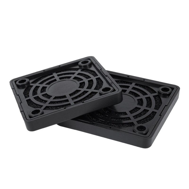 4 stück staubdichte staubfilter-schutzgitterabdeckung für 50mm gehäuselüfter
