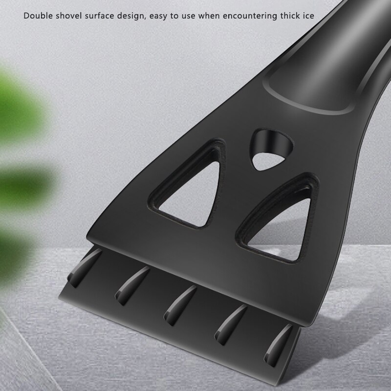 35Inch Uitschuifbare Auto Sneeuw Borstel Met Zuigmond En Ijskrabber Tool Shove Voor Auto Suv Truck Voorruit