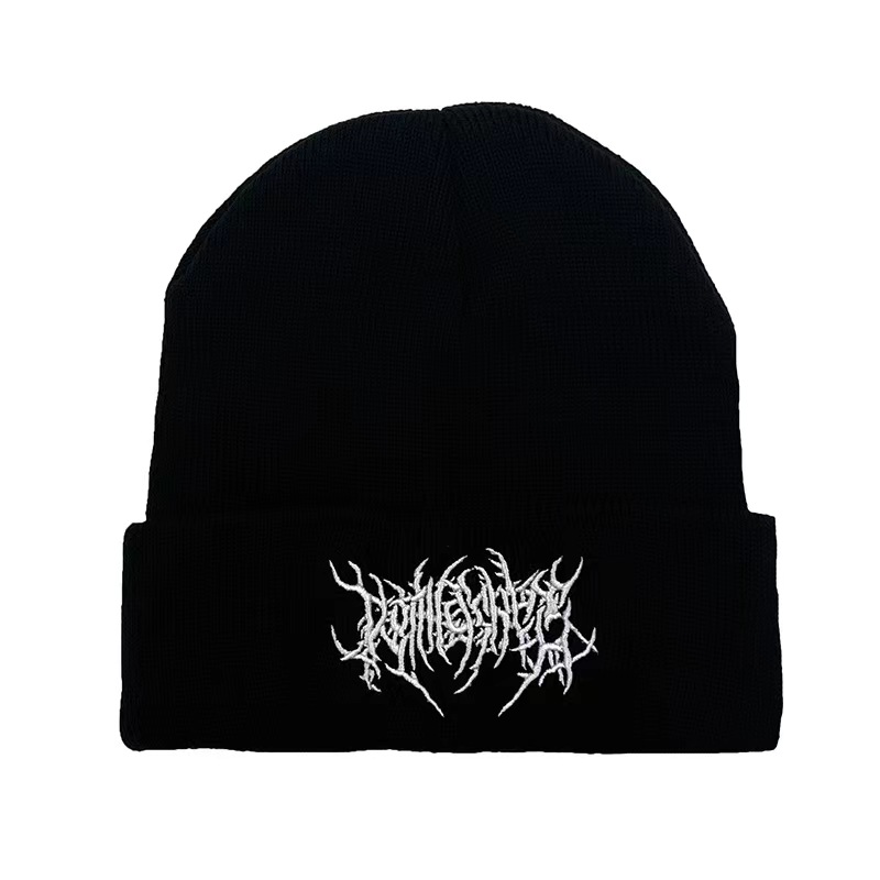 Bonnets Gothiques pour Homme et Femme, Gothique, Punk, Garde au , 100% Coton, à la , Collection Hiver