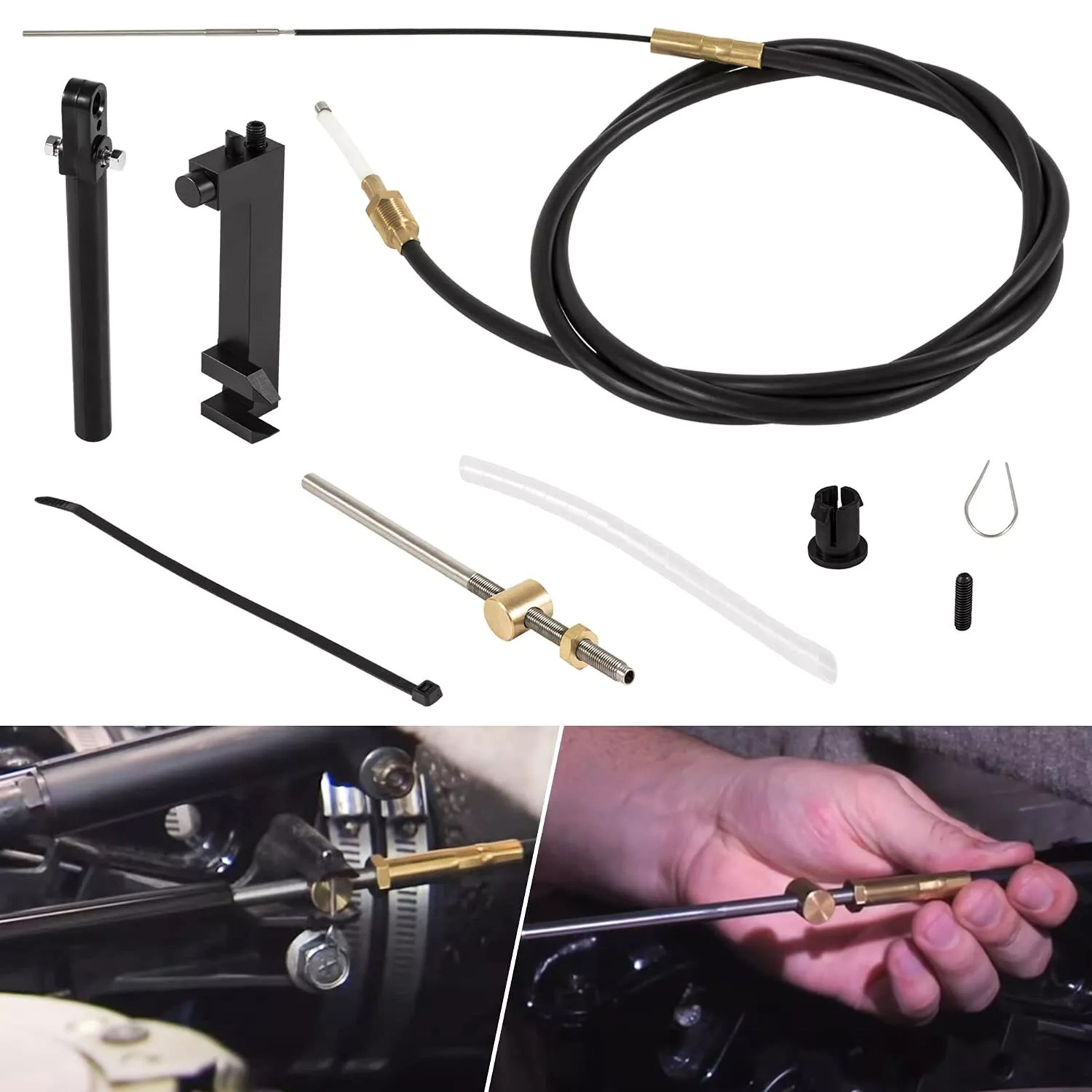 1 set nedre växelvajersats 865436 a 02 reservdel för mercruiser alpha gen one & two 1 2 r mr mc biltillbehör