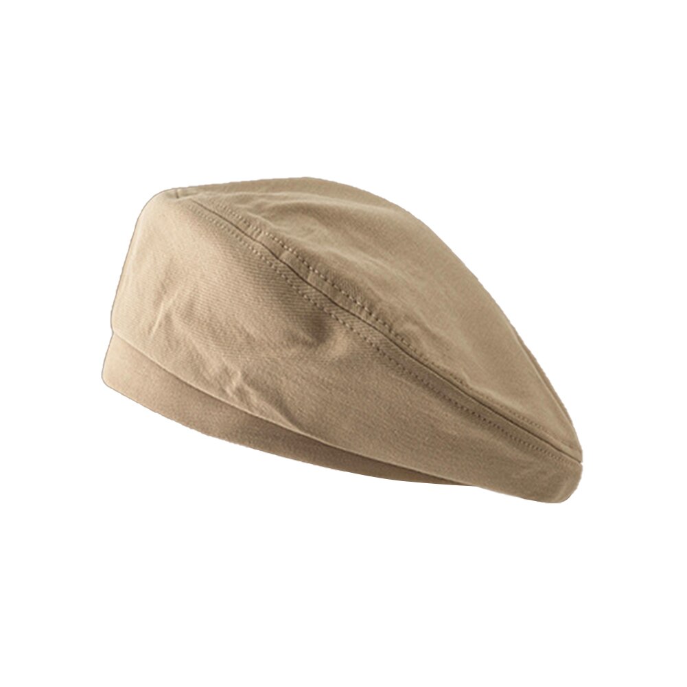 Rento vintage naisten hattu baskeri tavallinen lippalakki tytön villa lämmin talvi baretit pipo hatut femme aldult ulkoilu katulakit: Khaki