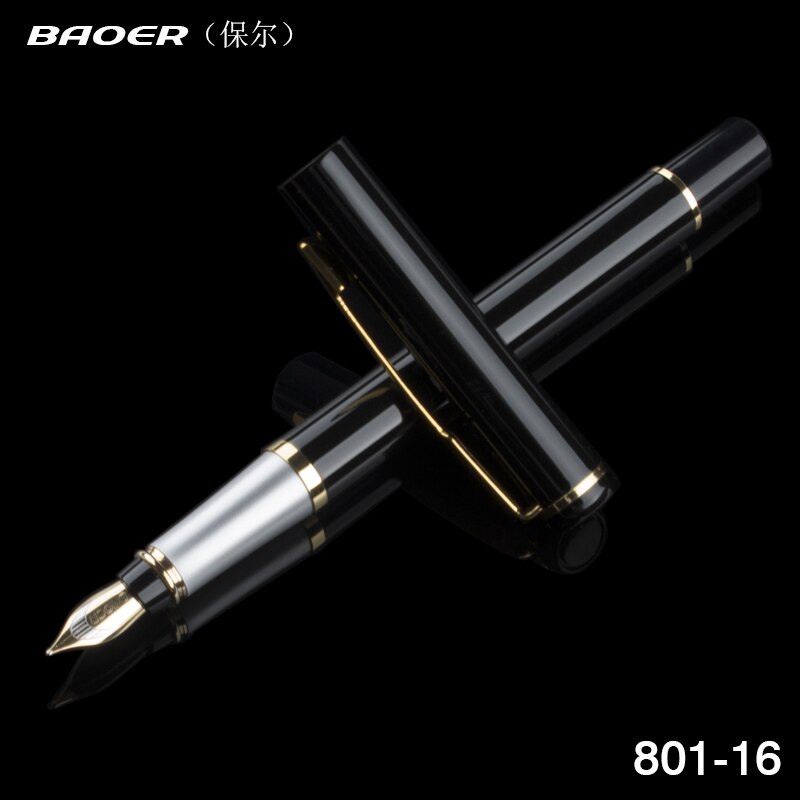 BAOER 801 Cute 9 Colors Business Medium Nib fountain Pens Business School Office Pen