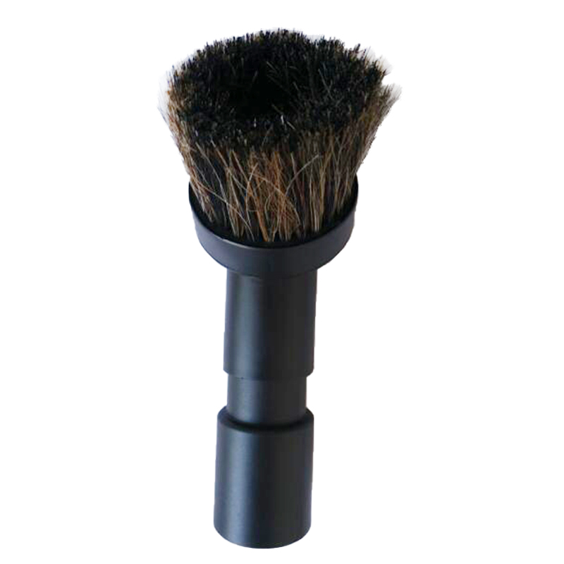 Universele Paardenhaar Ronde Borstel Stofzuiger Borstelmondstuk Hoofd Afstoffen Borstels Adapter 32mm Tot 35mm Omzetten 2.5cm Lange