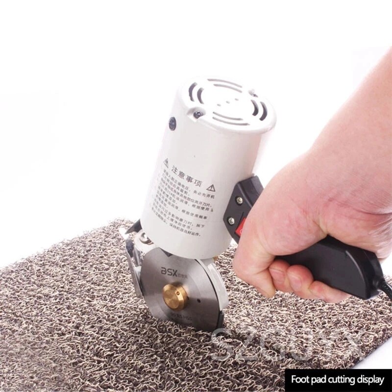 Commercial multifunctional cloth clothing electric scissors Electric round knife cutting machine Hand-held cloth cutting machine