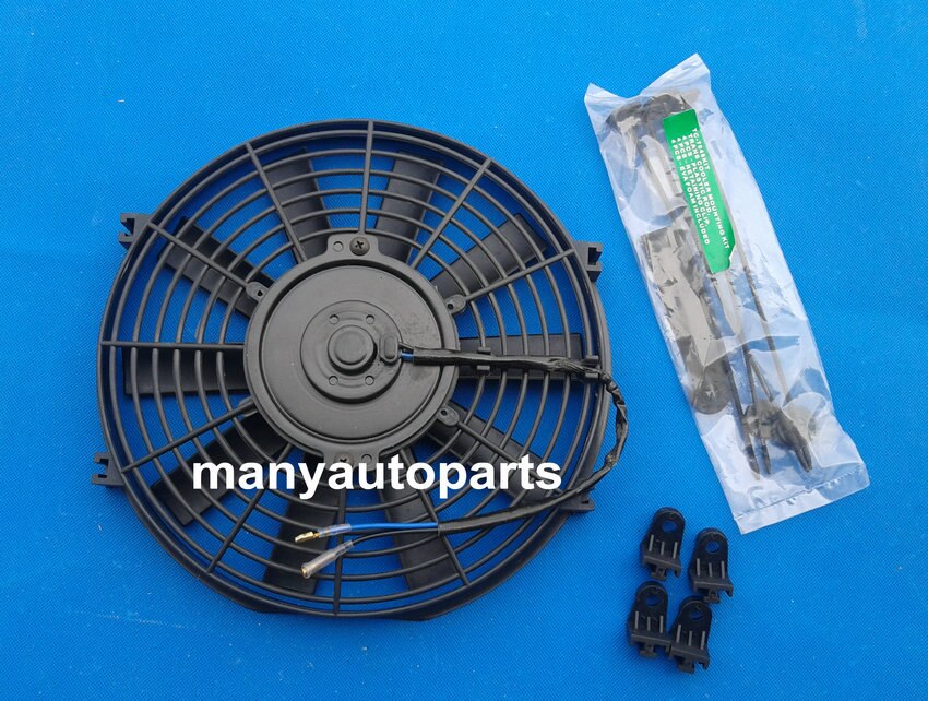 7" 12V Slim Radiator Cooling Thermo Fan & Mounting kit MGA/MGB GT