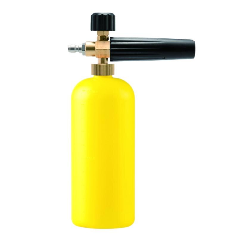 Lanza de espuma para nieve, Cañón de espuma para lavado de coche, serie Karcher K(K2-K7), lanza de lavadora de espuma de nieve de presión ajustable para coche con 1/4 pulgadas: Default Title