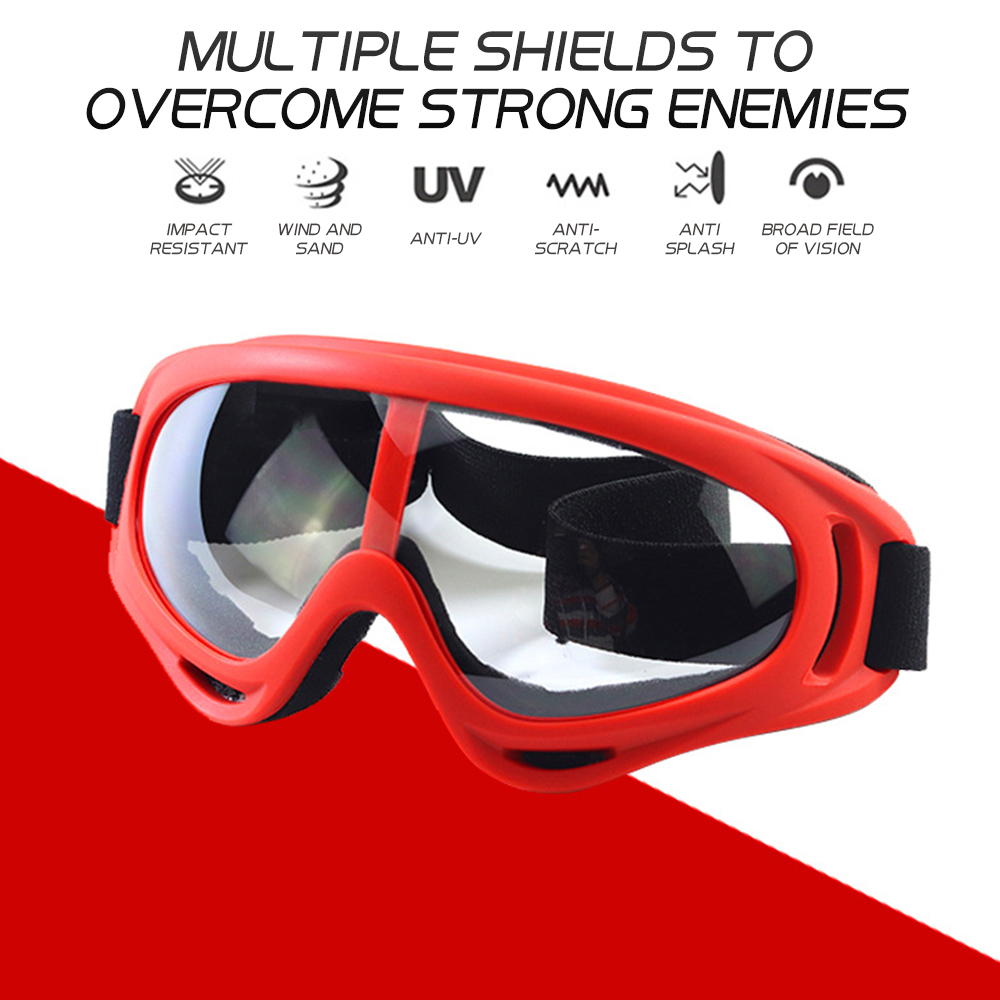 Motorbril Anti-glare motorcross zonnebril Sport skibril Winddicht Stofdicht UV-beschermende uitrusting Accessoires TSLM2