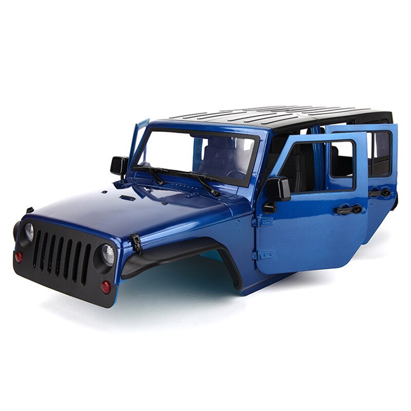 313mm 12.3 pouces empattement carrosserie KIT de coque pour 1/10 RC chenille voiture SCX10 SCX10 II TRX4 90046 90047 Jeep Wrangler