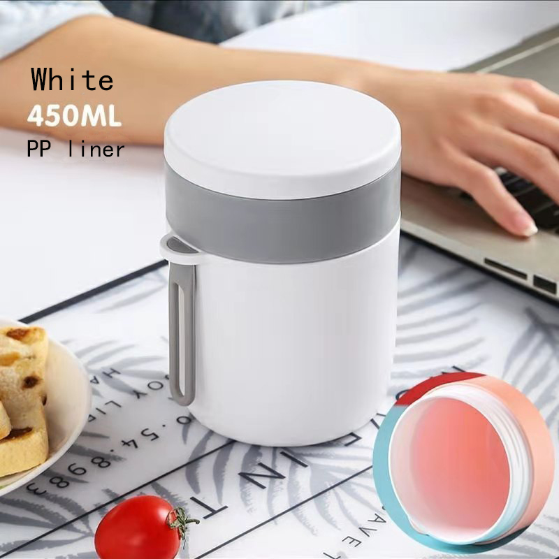 Lunch Box For Kids Lunch Box Bento Box for Student Office Worker Double-layer Microwave Heat Food Storage Containerланч бокс: cup-450ML