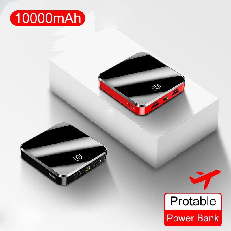 for Xiaomi Power Bank 10000mAh Powerbank Portable Charger 2 USB Port Batterie Externe Mi Power Bank 10000mah