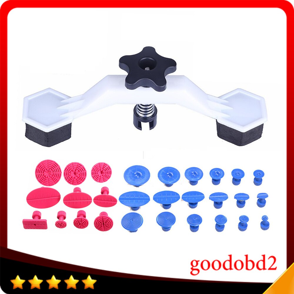 Paintless Dent Repair Tools Newly Pulling Bridge Dent Removal Hand Tool Set kit with Glue Pulling Tabs