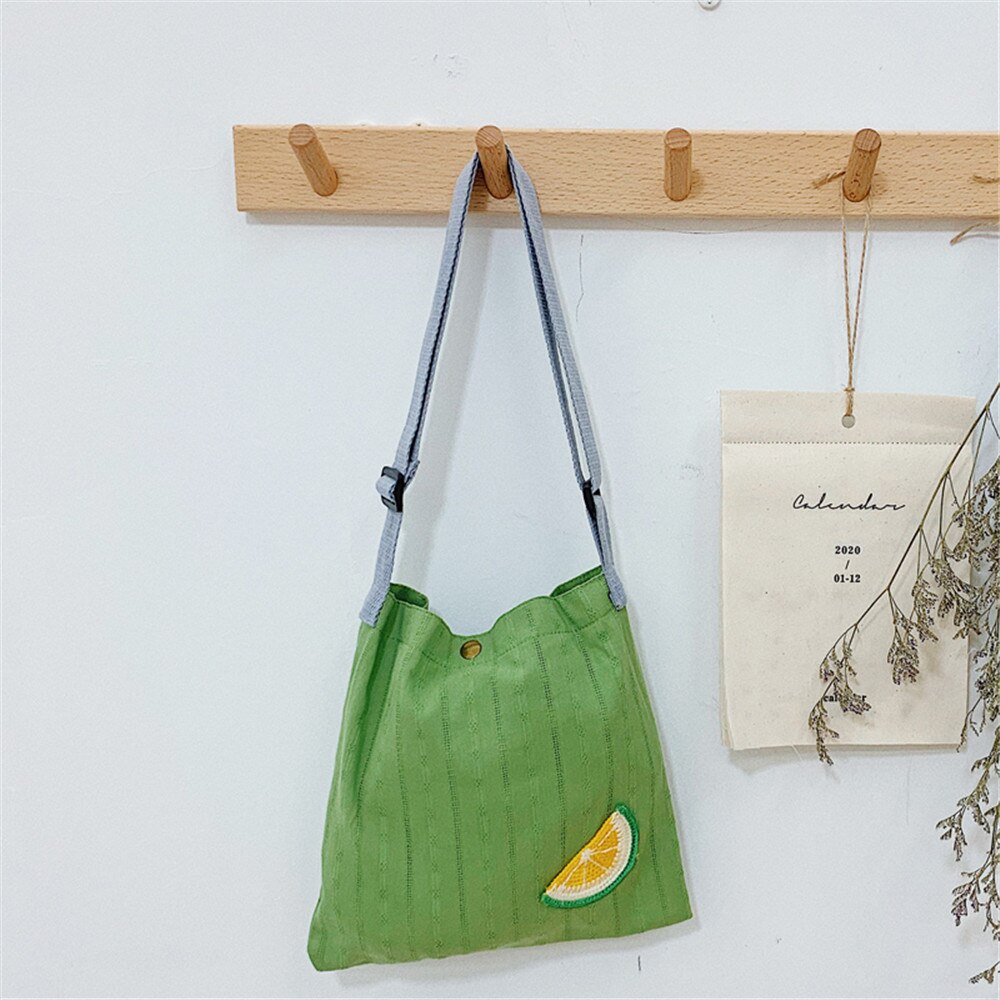 Kinderen Meisje Kids Portemonnee Tas Zwervers Mini Kleine Leuke Katoenen Stof Vruchten Effen Koreaanse Accessoires: 4