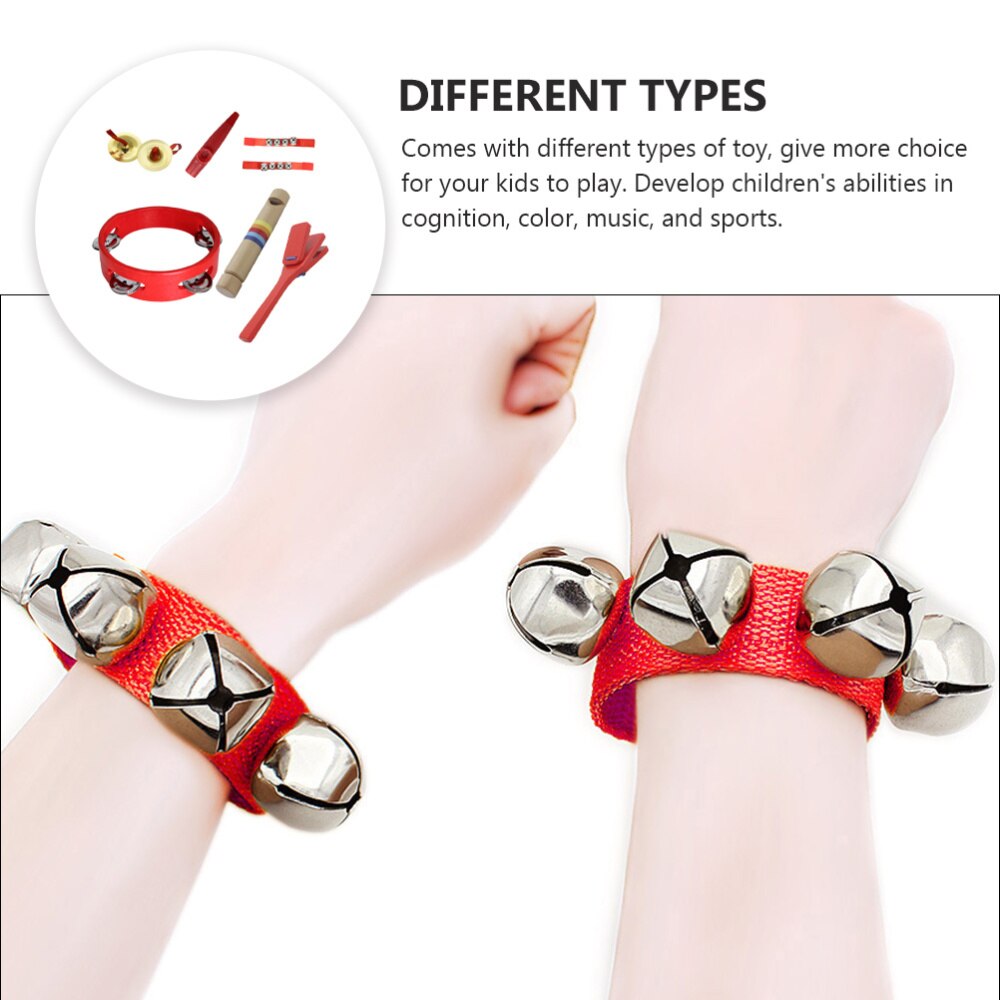 6pcs/set Educational Preschool Kids Toddler Musical Percussion Instruments