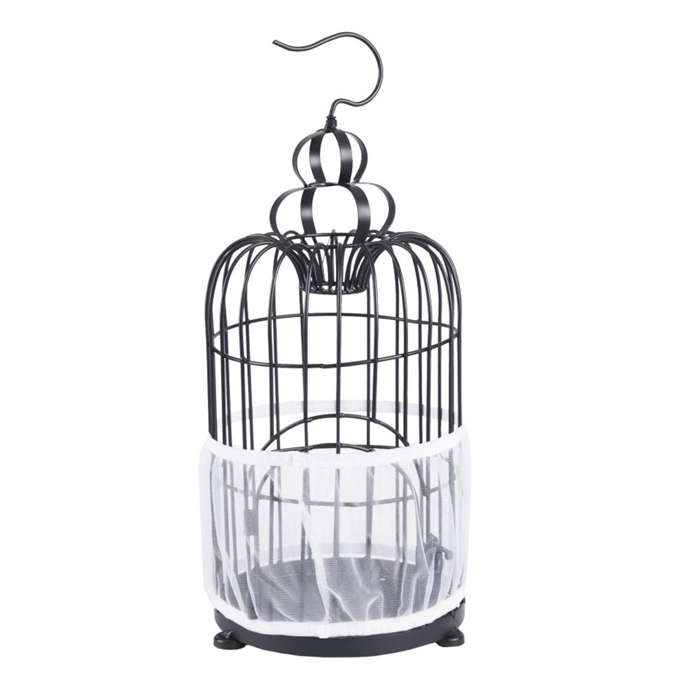 Nylon Mesh Receptor Seed Bird Parrot Cover Soft Easy Cleaning Nylon Airy Fabric Mesh Bird Cage Cover Catcher Bird Supplies
