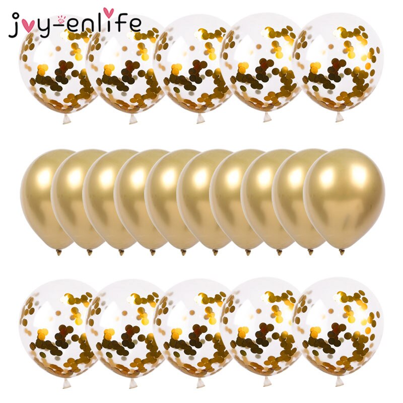 21pcs/set Disposable Party Table Cloths Rose Gold Dot Table Covers Confetti Balloons for Birthday Party Wedding Anniversary