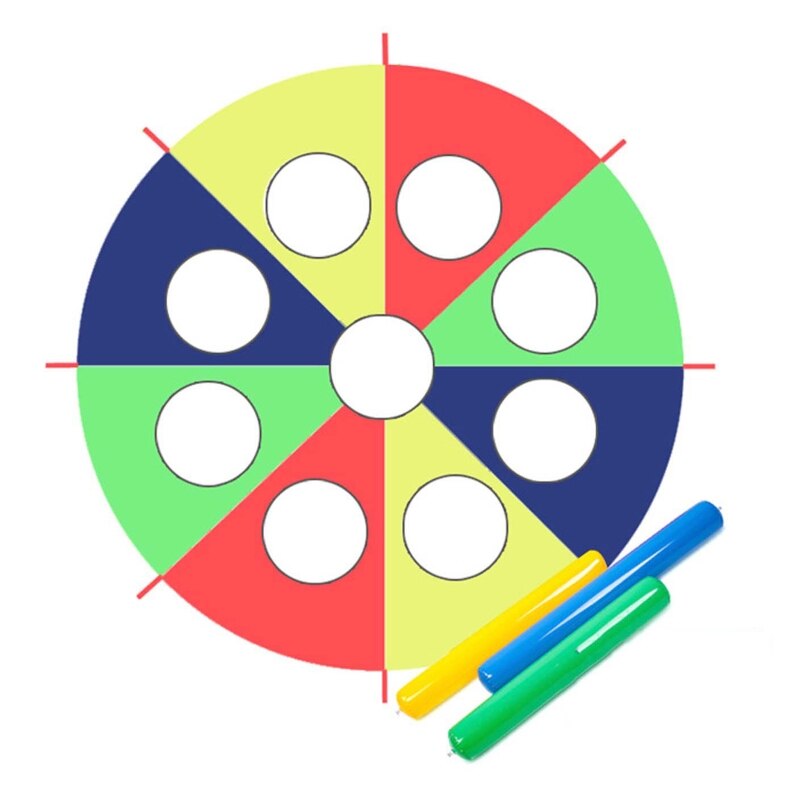 2/3/4/5/6 Meters Kindergarten Whack-a-Mole Rainbow Umbrella Children Interactive Game Props Nursery Sensory Integration Training: 4