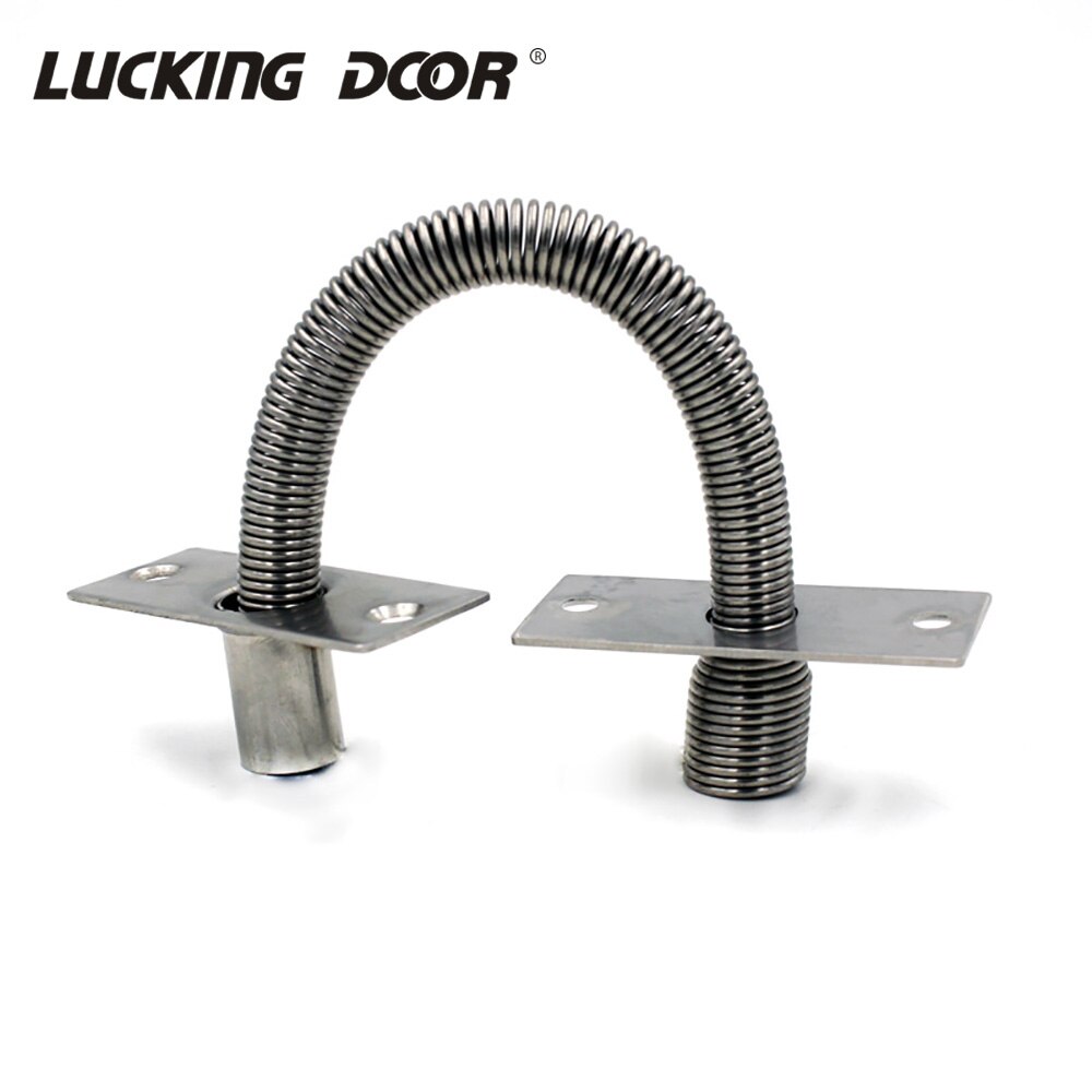 101 Guard wire pipe access control wire crossing device Metal exposed wire spring Door Loop Electric Exposed Mounting protection