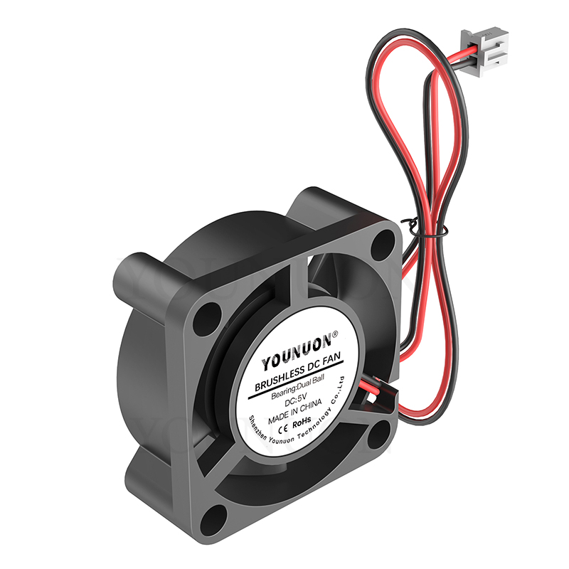 2 Pieces 3d printer fan 3010 30MM 30*30*10MM 3cm Graphics card fan Cooling fan 5V 12V 24V with 2pin sleeve&dual ball